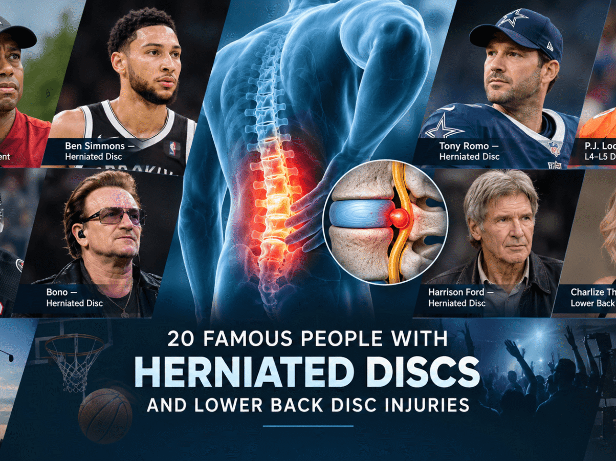 Famous People With Herniated Discs